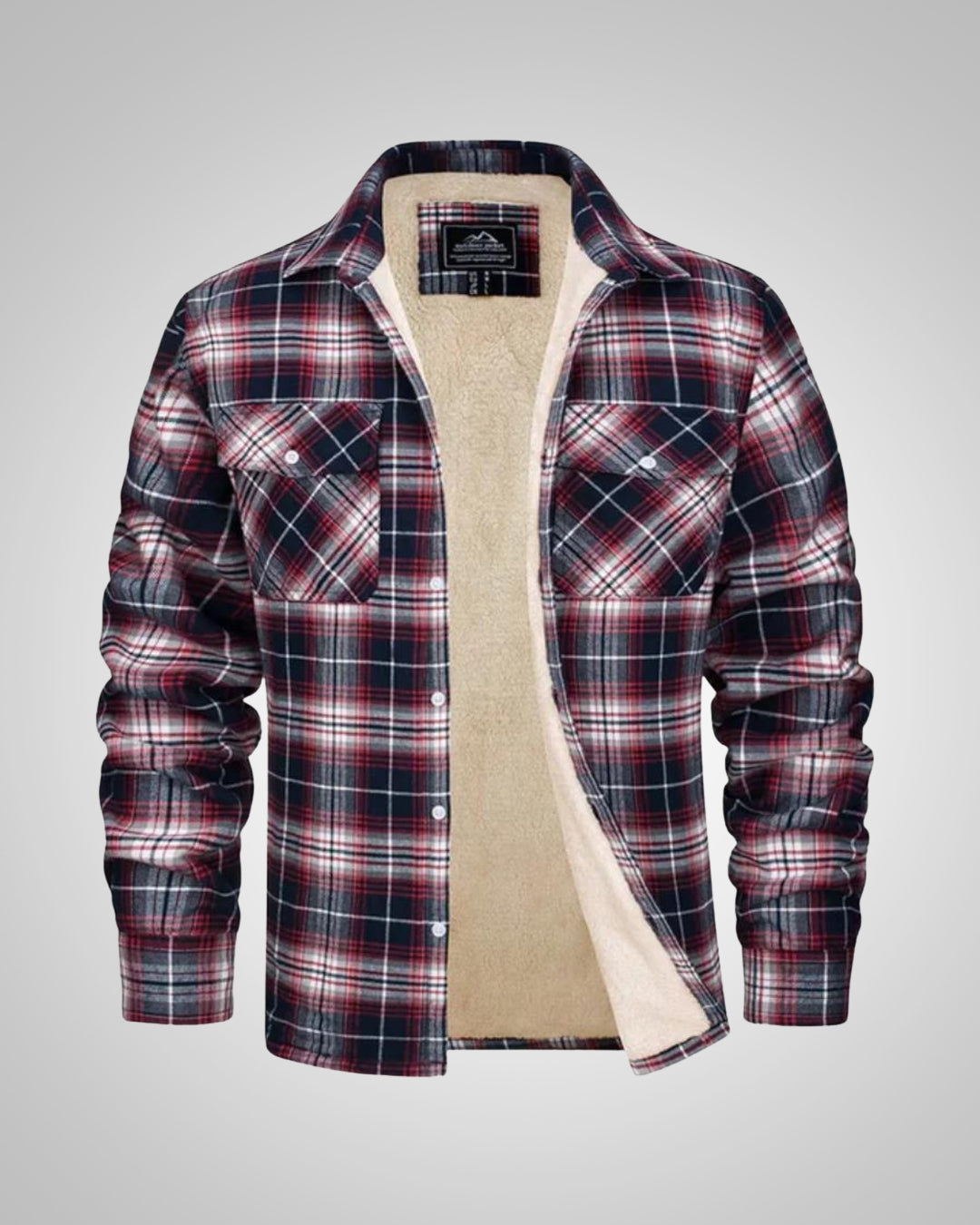 Owen | Men's Fleece-Lined Checked Jacket