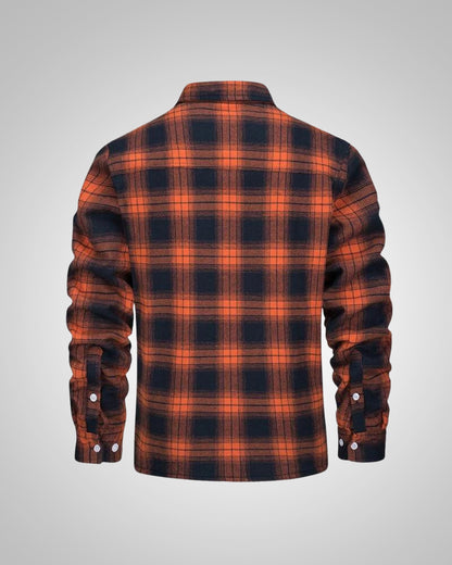 Owen | Men's Fleece-Lined Checked Jacket