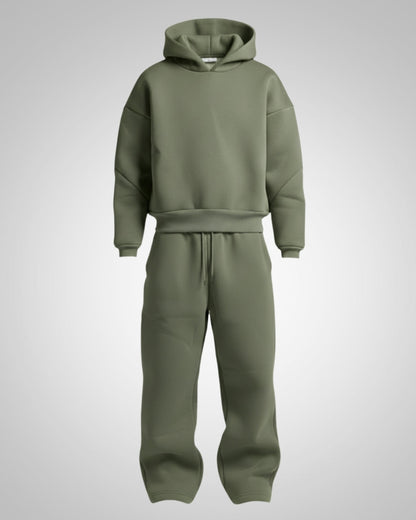 Isaac | Men's Oversized Ribbed Cuffs Tracksuit