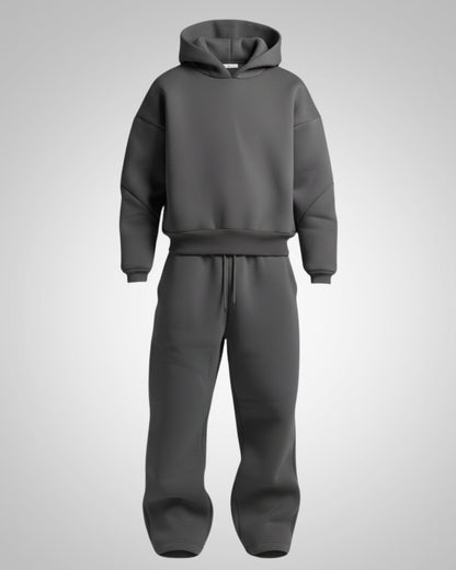Isaac | Men's Oversized Ribbed Cuffs Tracksuit