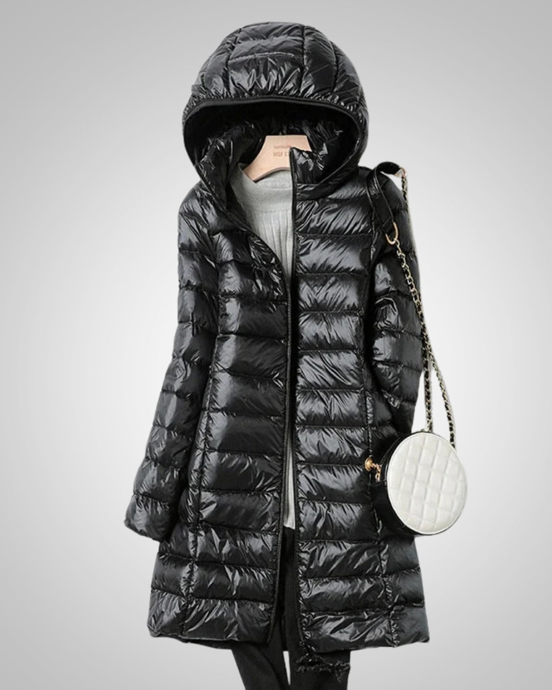 Carolyn | Women's Quilted Light Long Puffer Jacket