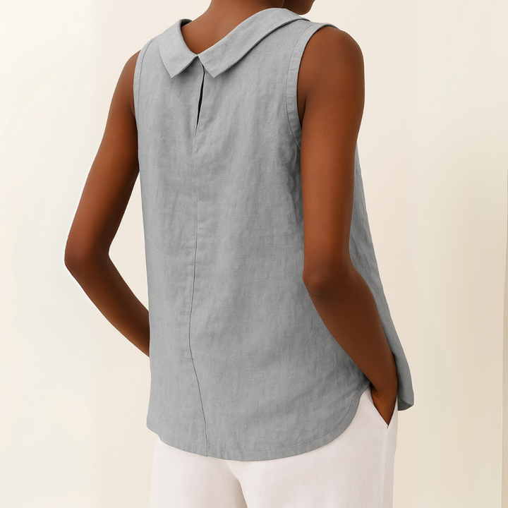Ava | Women's Sleeveless High Neck Casual Summer Top