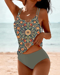 Alina | Women's Summer Printed Tankini Swimwear