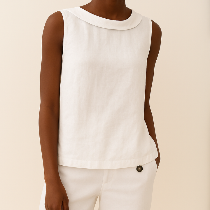 Ava | Women's Sleeveless High Neck Casual Summer Top