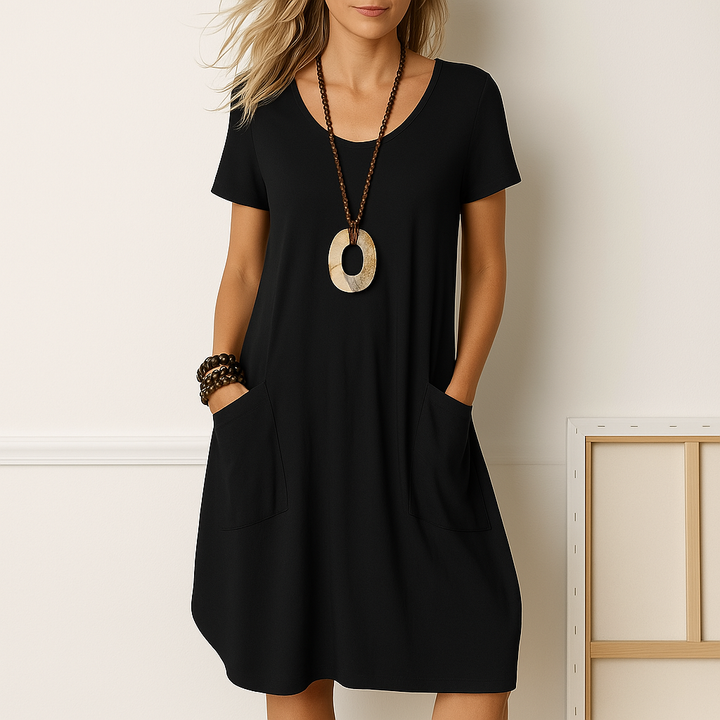 Yelina | Women's Summer Loose Fit Boho Midi Dress