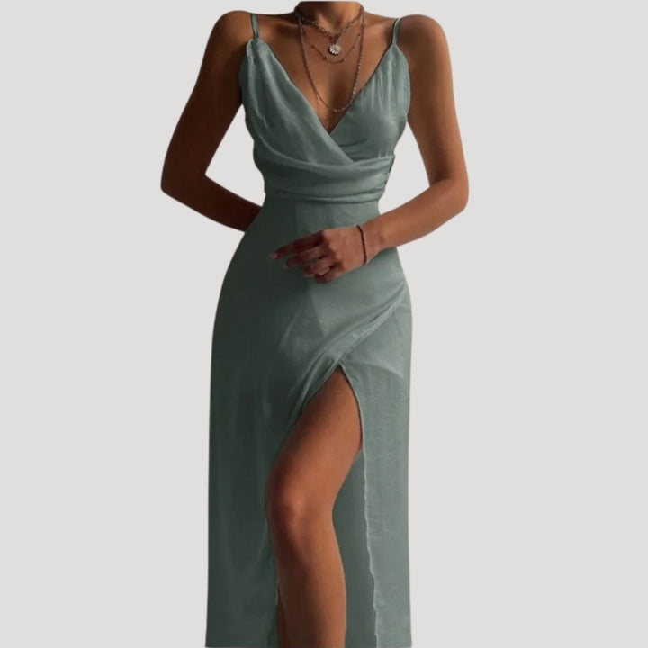 Aria | Women's Wedding Guest Wrap Maxi Dress