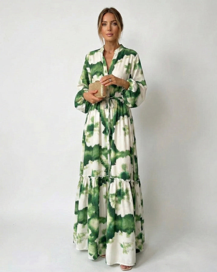 Calista | Women's Summer Floral V-Neck Maxi Dress