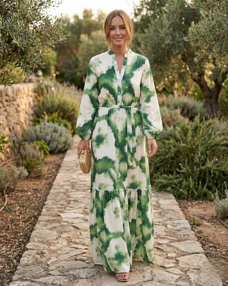 Calista | Women's Summer Floral V-Neck Maxi Dress