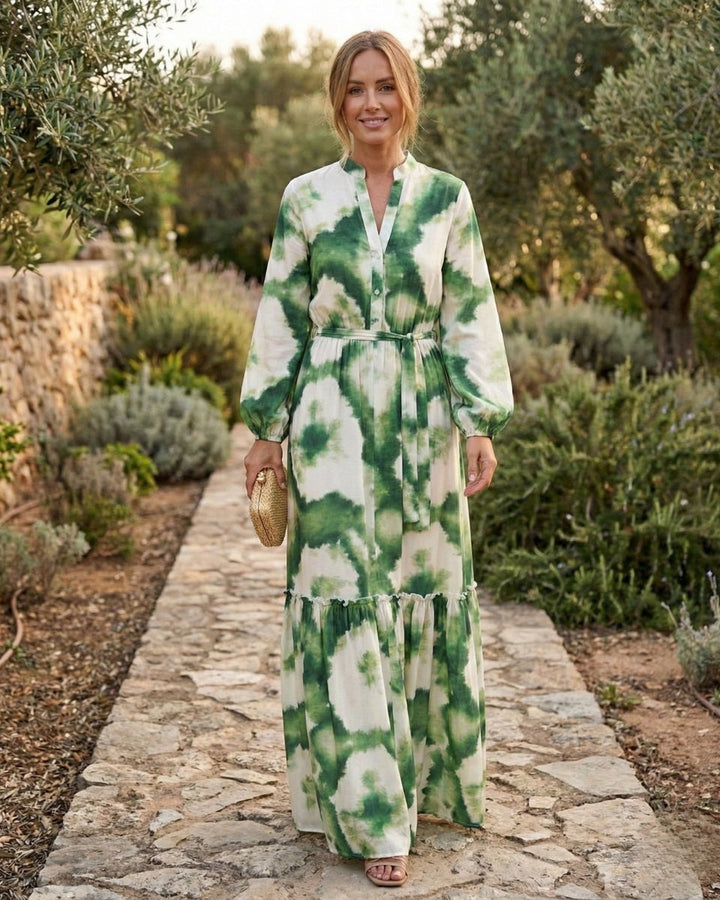 Calista | Women's Summer Floral V-Neck Maxi Dress
