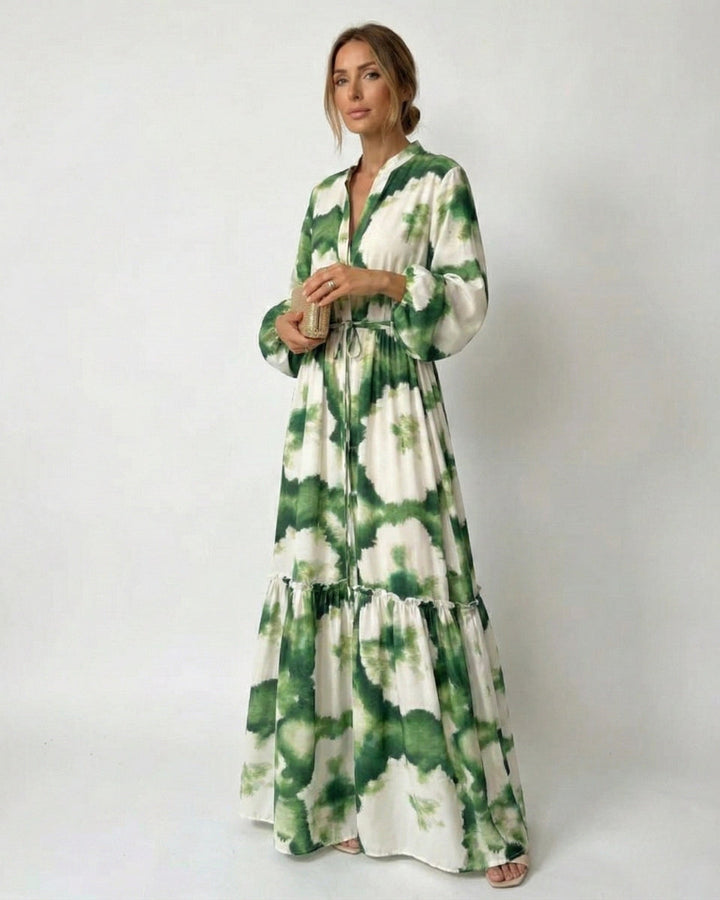 Calista | Women's Summer Floral V-Neck Maxi Dress
