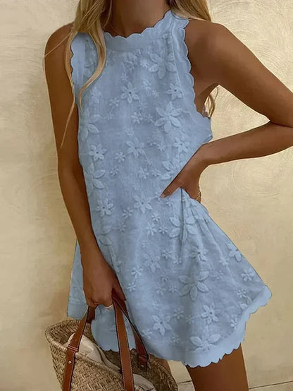 Liora | Women's Sleeveless Summer Mini Dress