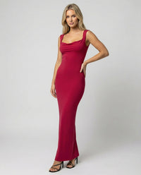 Lena | Women's Sleeveless Bodycon Maxi Dress