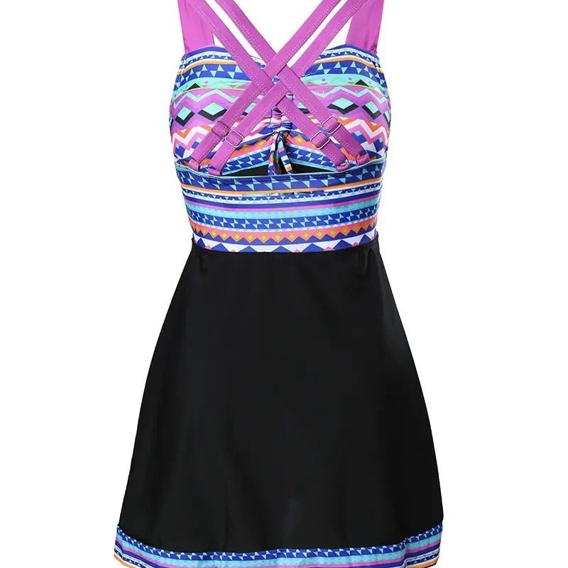 Nayara | Women's Summer Printed Tankini Swimwear