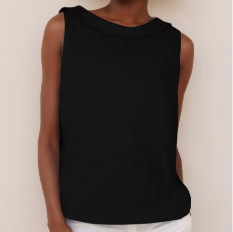 Ava | Women's Sleeveless High Neck Casual Summer Top