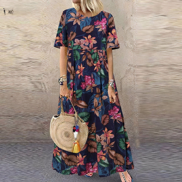 Valentina | Women's Floral Lace Maxi Dress