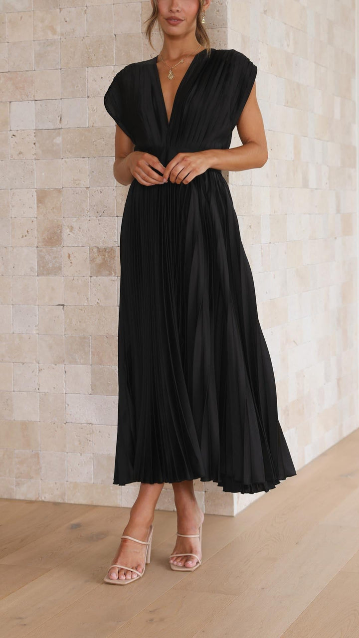 Juliet | Women's Pleated Skirt Maxi Summer Dress