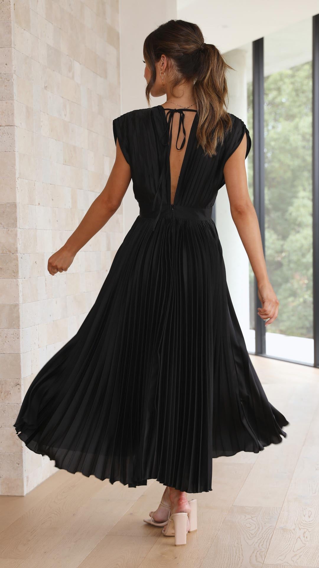 Juliet | Women's Pleated Skirt Maxi Summer Dress