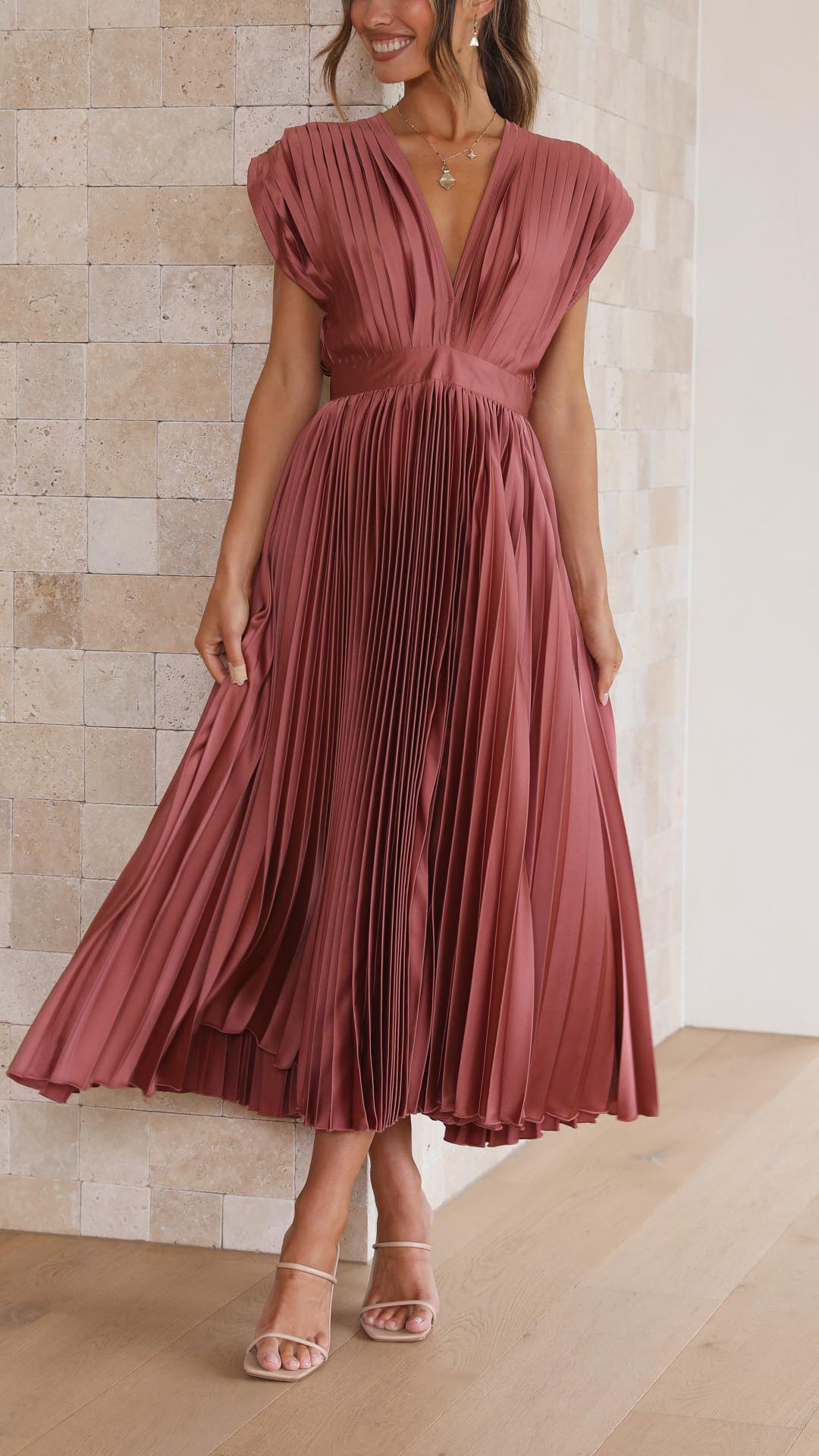 Juliet | Women's Pleated Skirt Maxi Summer Dress