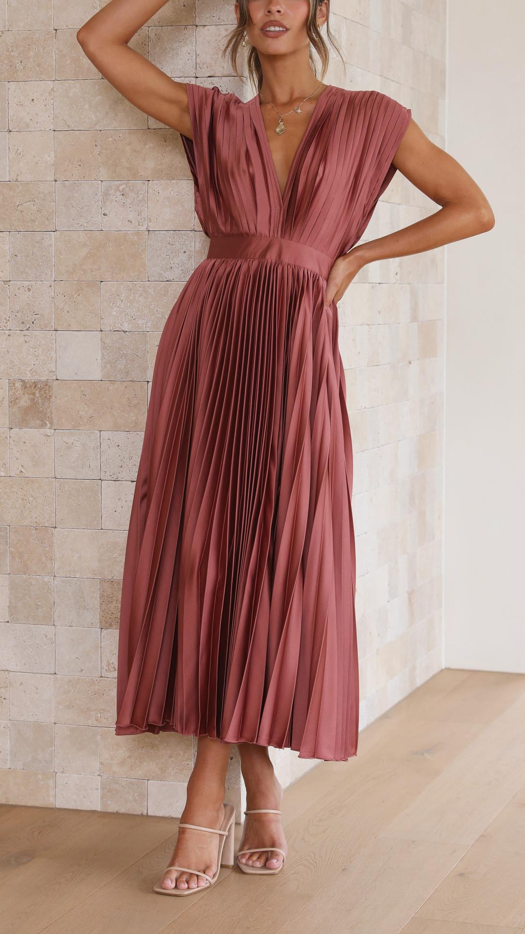 Juliet | Women's Pleated Skirt Maxi Summer Dress