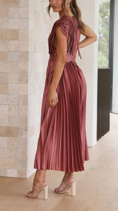 Juliet | Women's Pleated Skirt Maxi Summer Dress