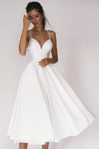 Aria | Women's Evening A-Line Midi Dress