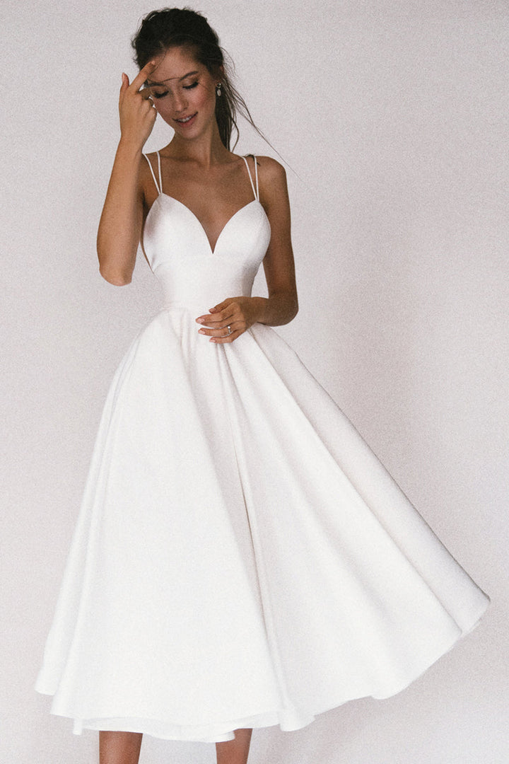 Aria | Women's Evening A-Line Midi Dress