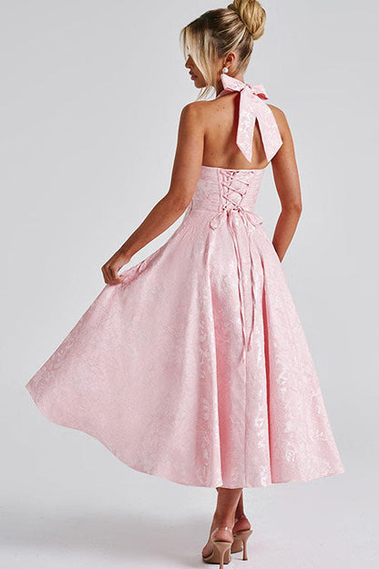 Caroline | Women's Elegant A-line Wedding Guest Dress