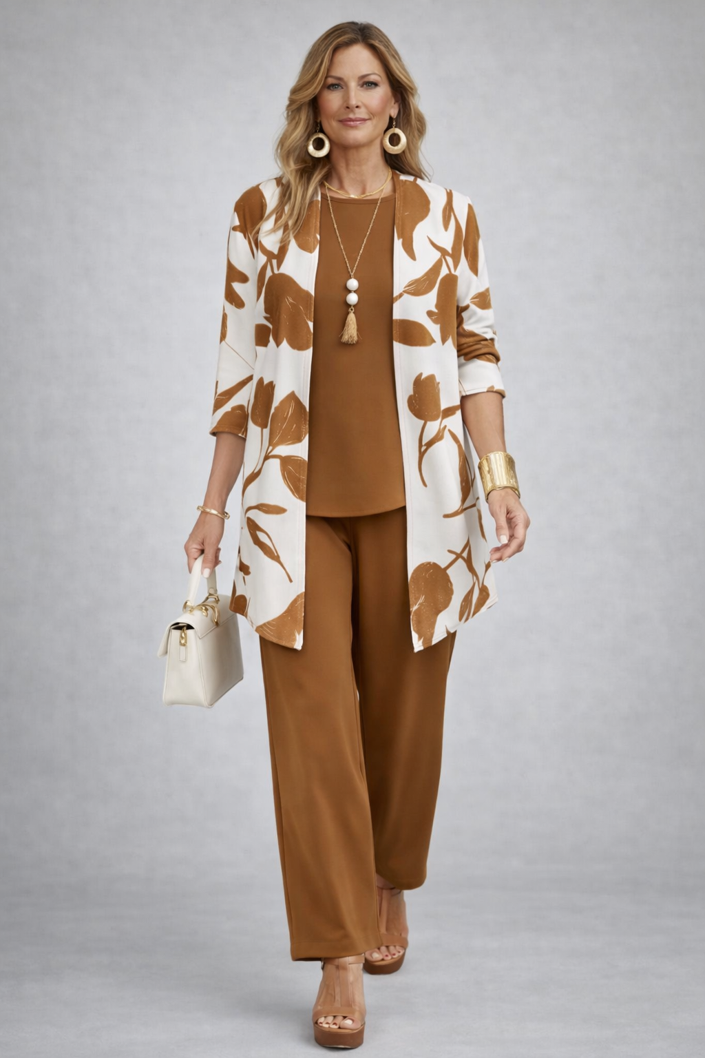Carolyn | Women's Classic Elegance Three-Piece Set