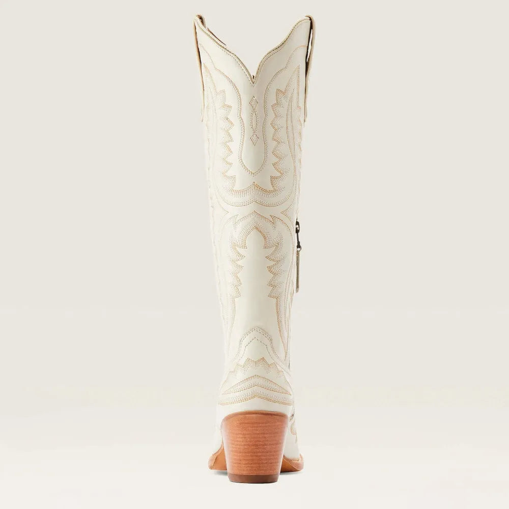Christine | Women's Pink Embroidered Western Cowboy Boots