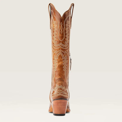 Christine | Women's Pink Embroidered Western Cowboy Boots