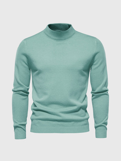 Cosmo | Men's Classic Mock Neck Knit Sweater