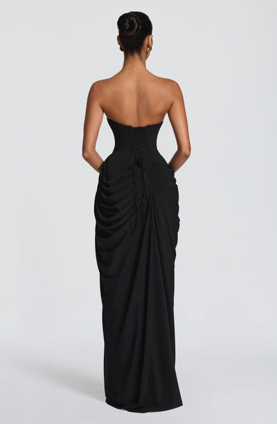 Deborah | Women's Strapless Draped Corset Dress