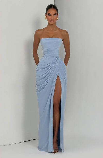 Deborah | Women's Strapless Draped Corset Dress