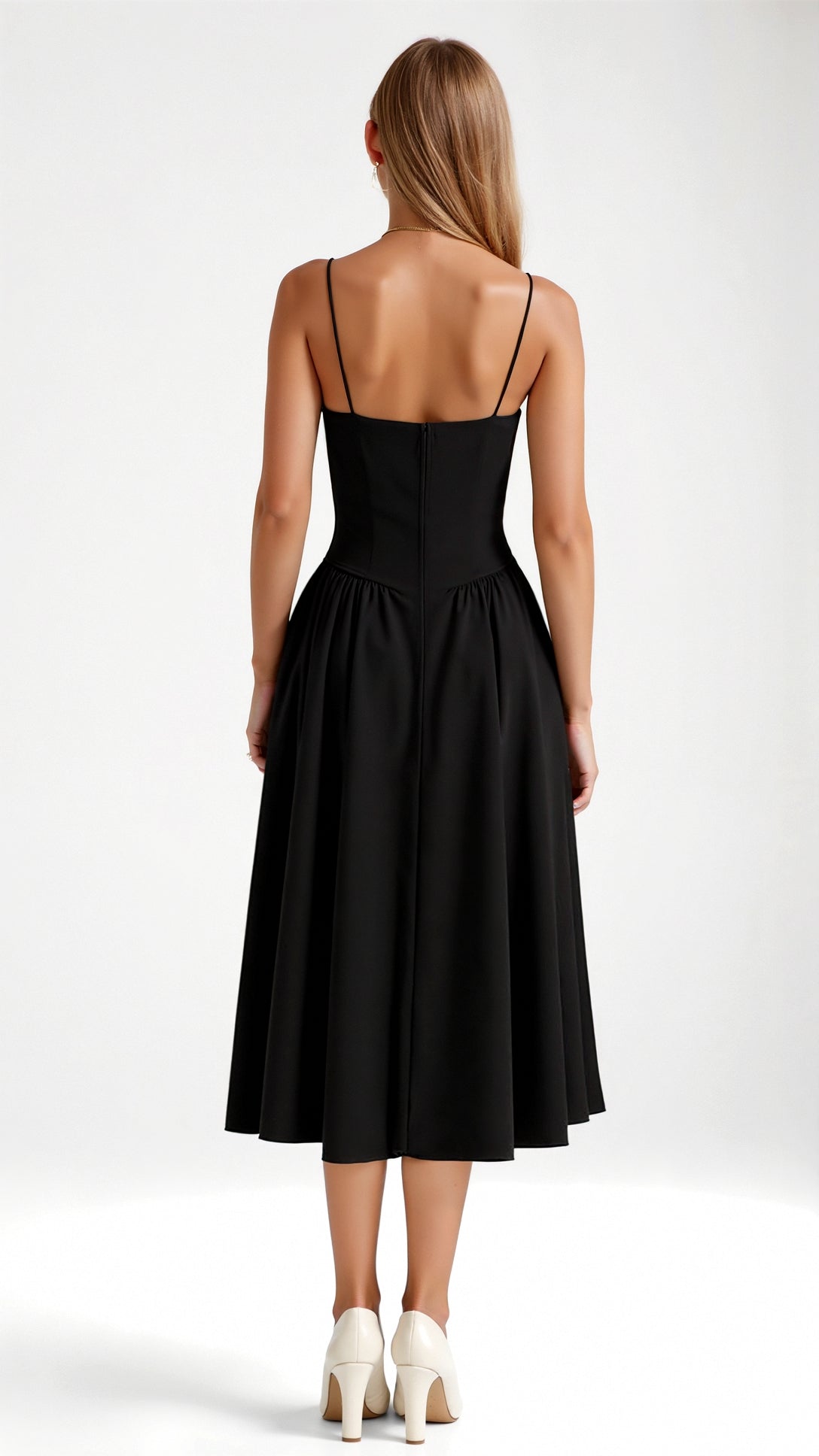 Emily | Women's Fitted Bustier Formal Wedding Guest Dress