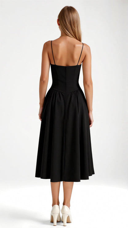 Emily | Women's Fitted Bustier Formal Wedding Guest Dress