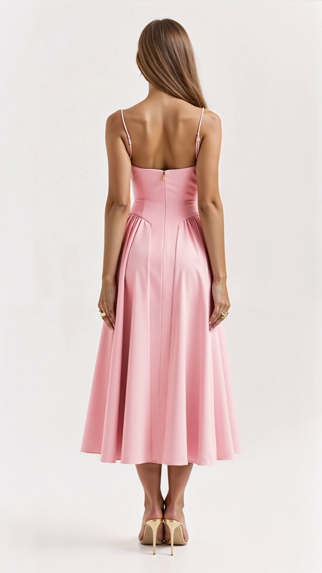 Emily | Women's Fitted Bustier Formal Wedding Guest Dress
