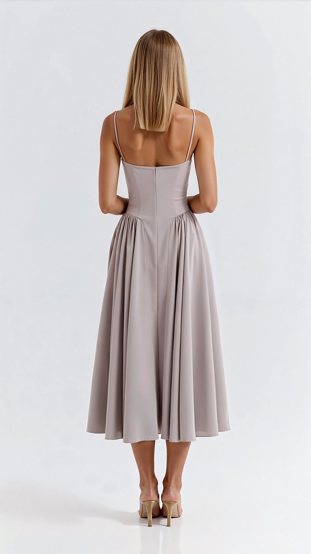 Emily | Women's Fitted Bustier Formal Wedding Guest Dress