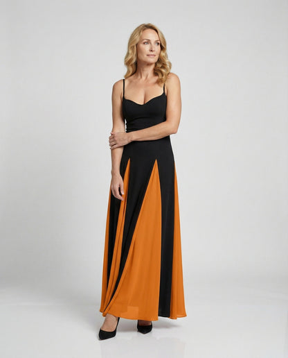 Elara | Women's Evening Sweetheart Neckline Maxi Dress