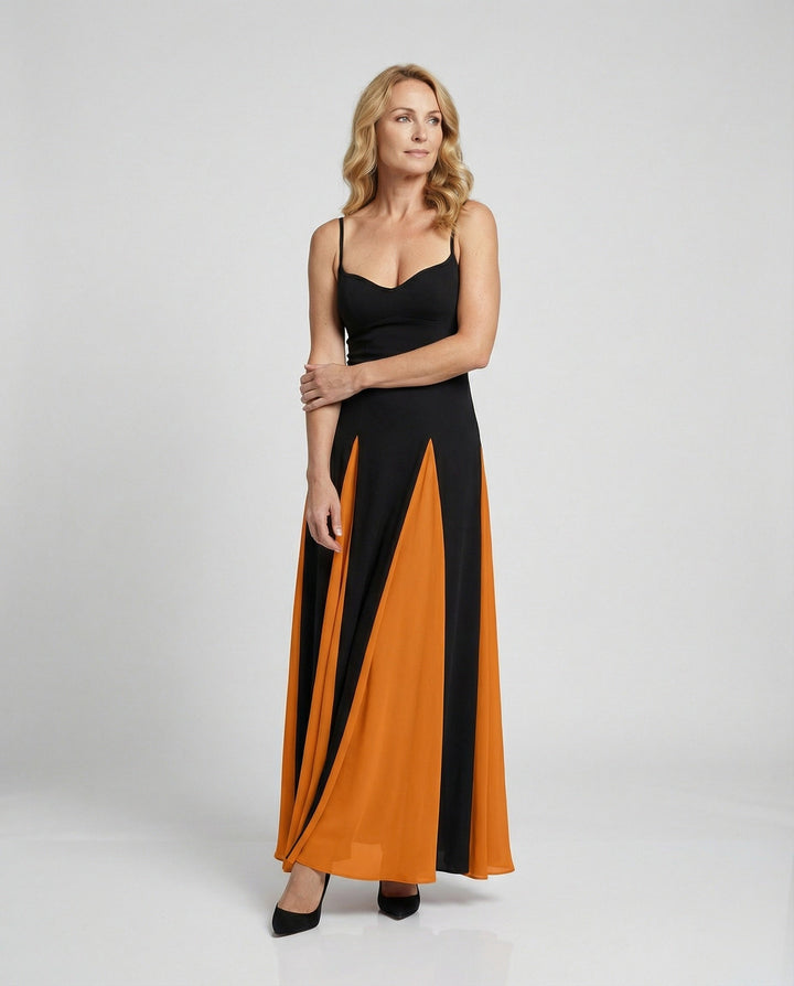 Elara | Women's Evening Sweetheart Neckline Maxi Dress