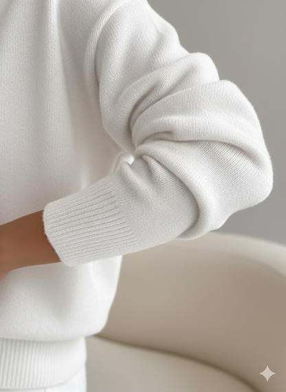 Gemma | Women's Relaxed Mock Neck Sweater