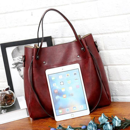 Grace | Women's Stylish Retro 4-Piece Bag Set