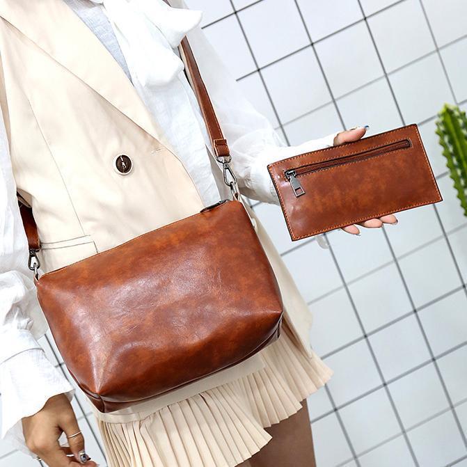 Grace | Women's Stylish Retro 4-Piece Bag Set