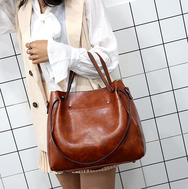 Grace | Women's Stylish Retro 4-Piece Bag Set