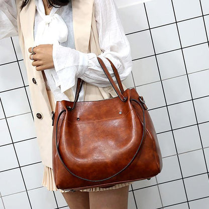 Grace | Women's Stylish Retro 4-Piece Bag Set