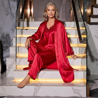 Holly | Women's 3-Piece Sleepwear Set