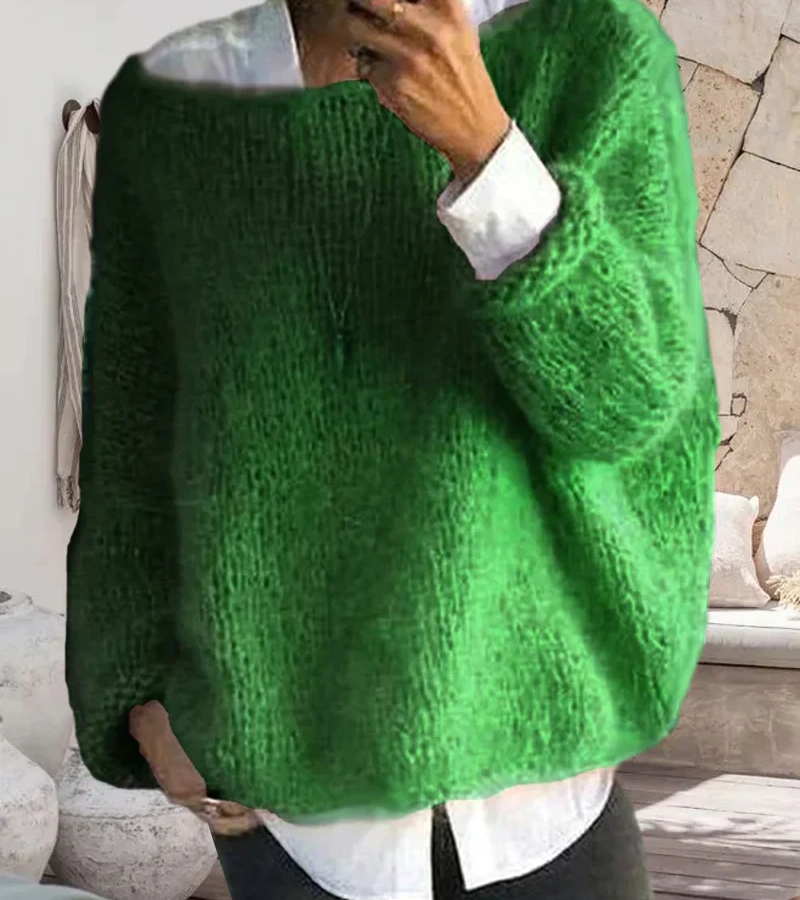 Holly | Women's Cozy Fuzzy Oversized Sweater