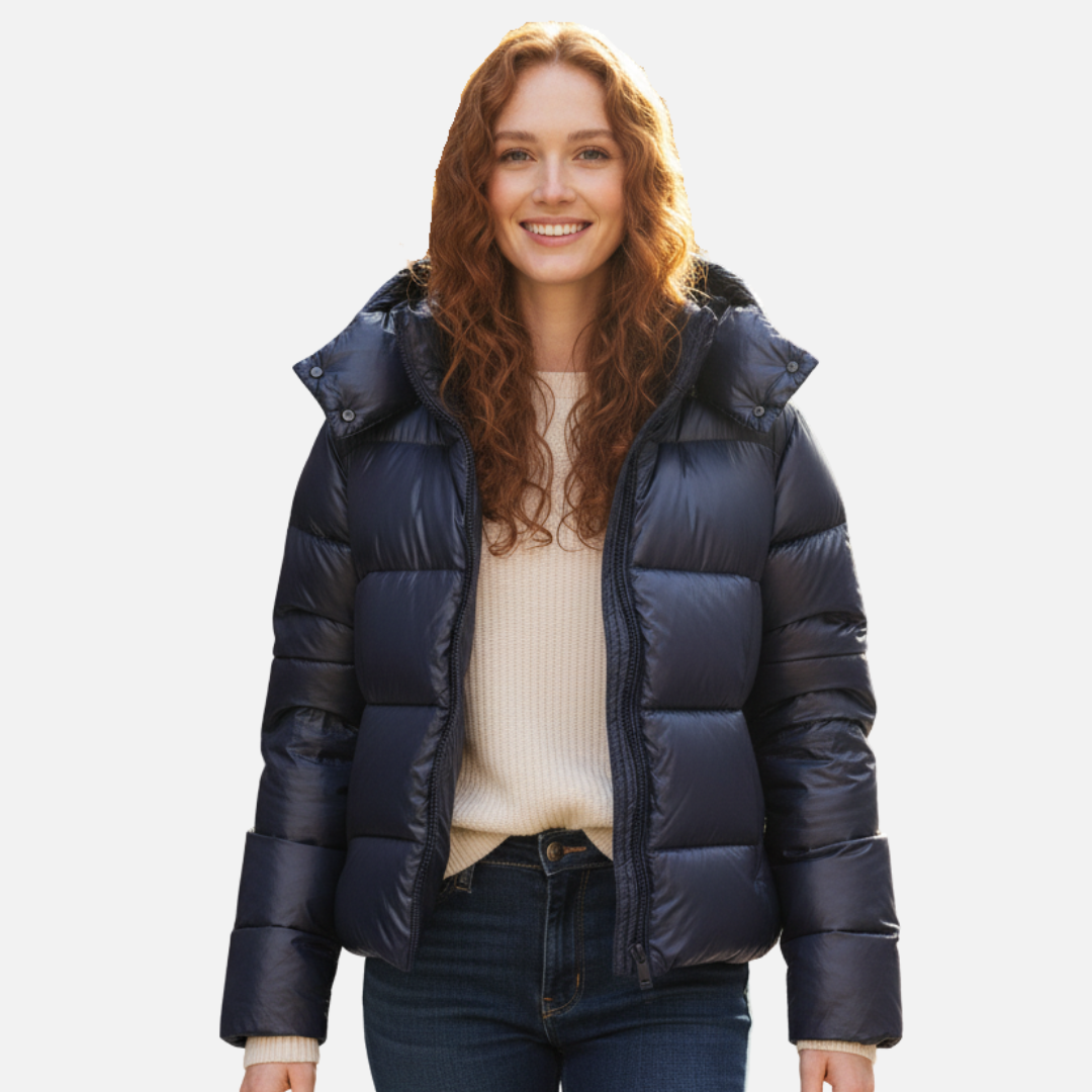 Isabella | Women's Quilted Hooded Puffer Jacket