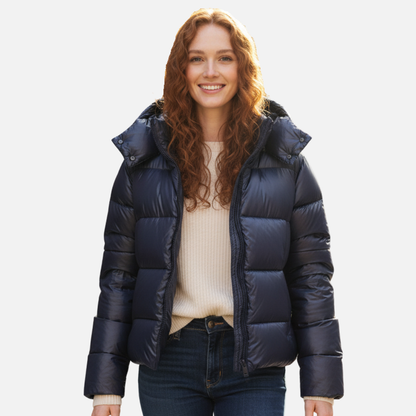 Isabella | Women's Quilted Hooded Puffer Jacket