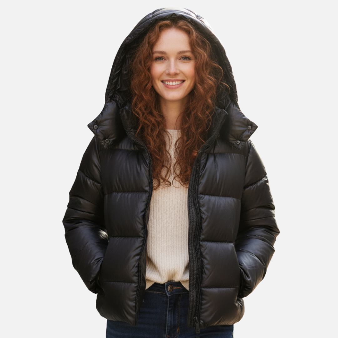 Isabella | Women's Quilted Hooded Puffer Jacket