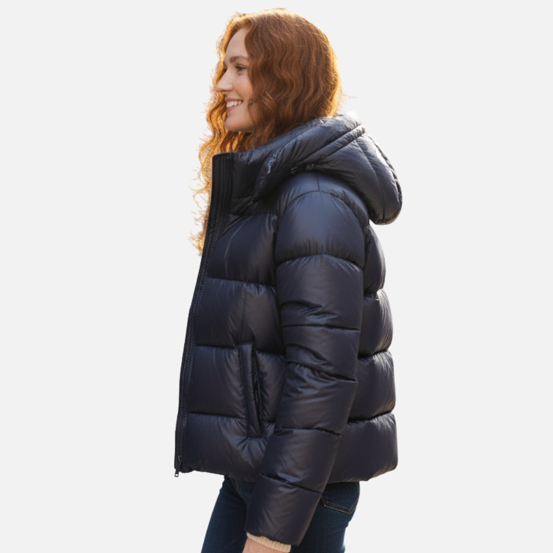 Isabella | Women's Quilted Hooded Puffer Jacket